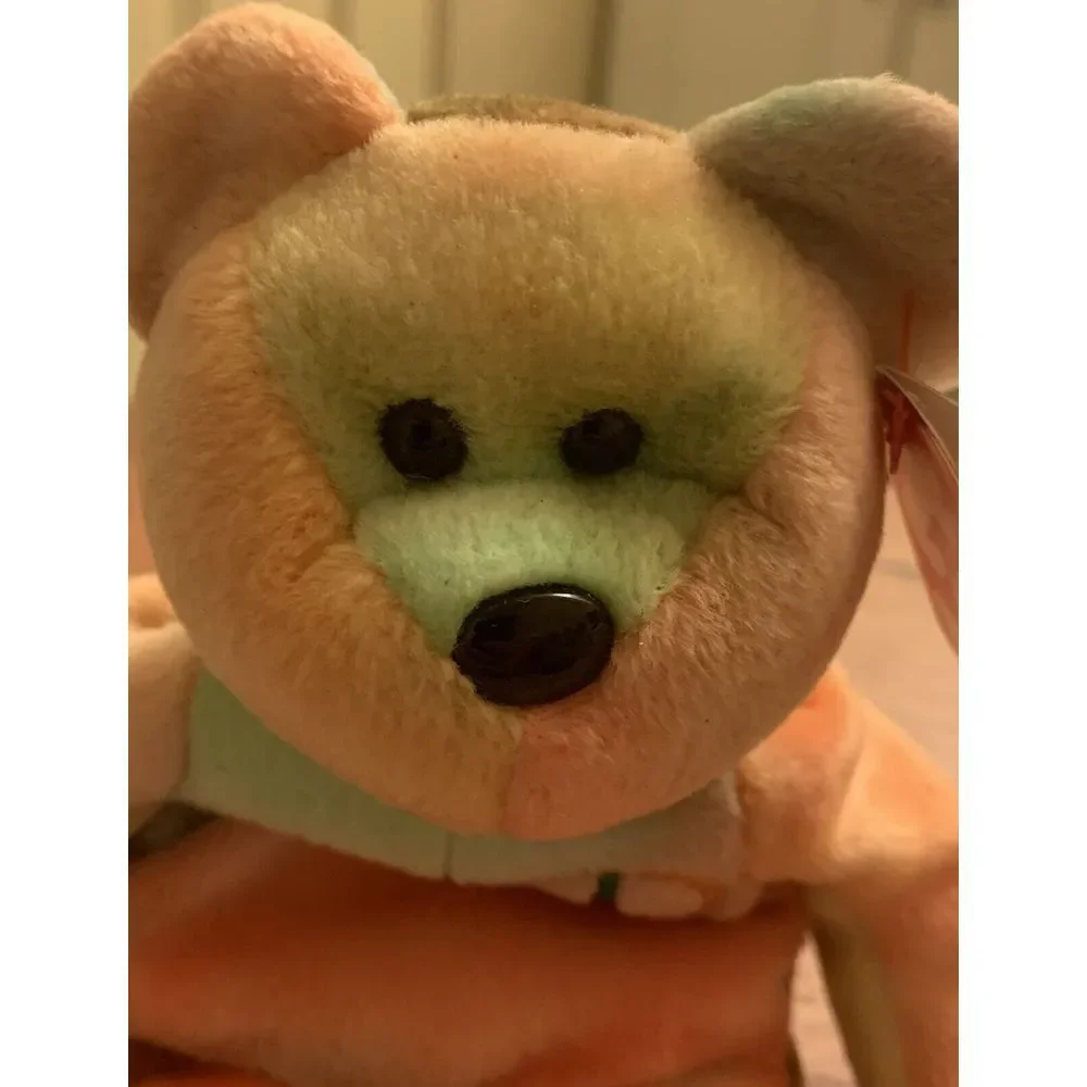 VINTAGE TY BEANIE BABY PEACE 1996 FIRST GENERATION RETIRED RED STAMP Many ERRORS